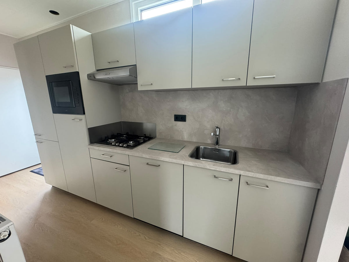 Nieuwe onderhoudsarme woning 12.60 x 4.30 zeer ruime woning.